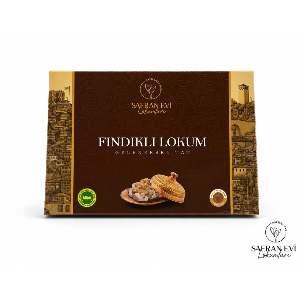 500 GR KLASİK SAFRANBOLU FINDIKLI LOKUM