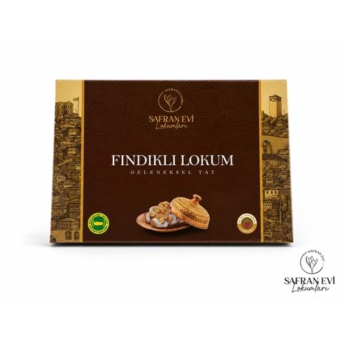 500 GR KLASİK SAFRANBOLU FINDIKLI LOKUM